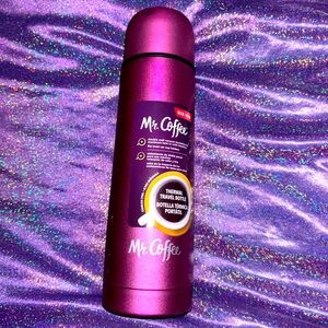Mr Coffee Purple Thermal Travel Bottle